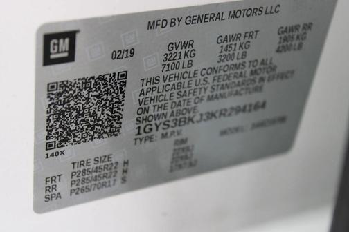 2019 Cadillac Escalade Luxury