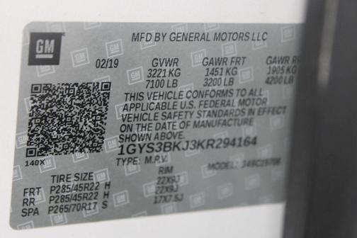 2019 Cadillac Escalade Luxury