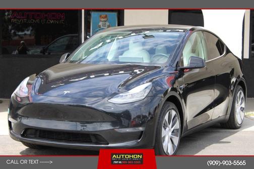 Solid Black 2021 Tesla Model Y Long Range Dual Motor All-Wheel Drive
