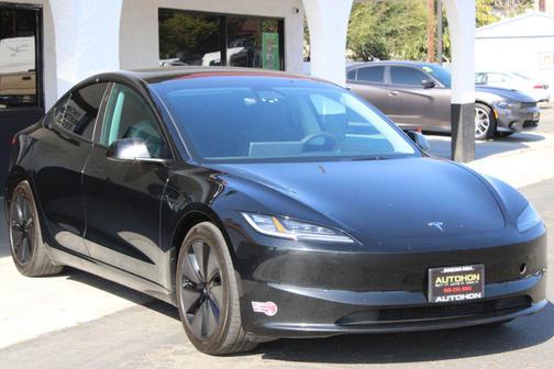 Solid Black 2024 Tesla Model 3 Long Range