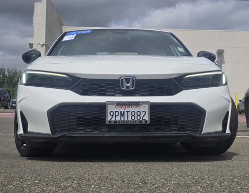 Platinum White Pearl 2025 Honda Civic