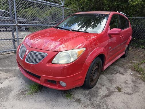 Bright Lava Red 2006 Pontiac Vibe