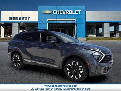 Gray 2023 Kia Sportage X-Line