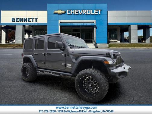 Granite Crystal Clearcoat Metallic 2018 Jeep Wrangler Unlimited Sport