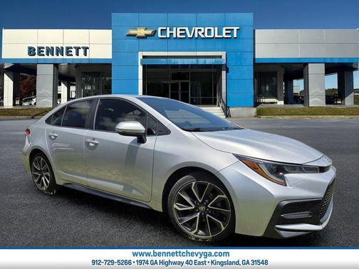 Classic Silver Metallic 2020 Toyota Corolla SE