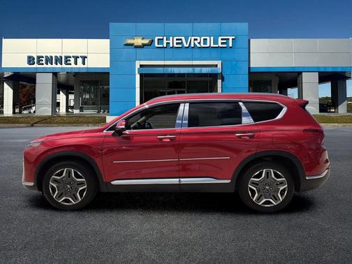 Calypso Red 2021 Hyundai SANTA FE Limited