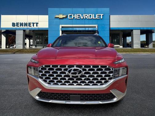 Calypso Red 2021 Hyundai SANTA FE Limited
