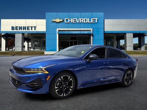 Sapphire Blue 2021 Kia K5 GT-Line