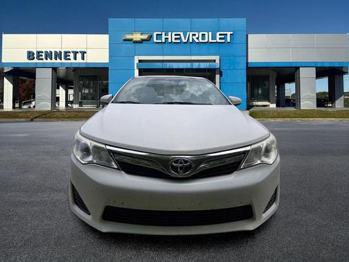 Super White 2012 Toyota Camry LE
