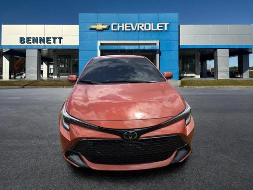 Inferno Red 2025 Toyota Corolla Hatchback SE