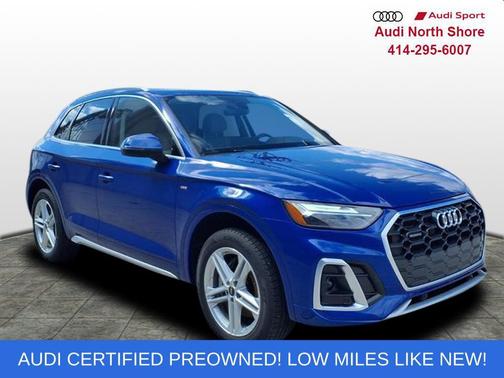 Ultra Blue Metallic 2025 Audi Q5 55 S line Premium Plus