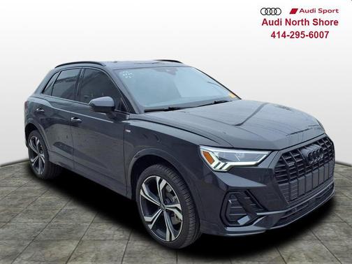 Mythos Black Metallic 2023 Audi Q3 45 S line Premium Plus