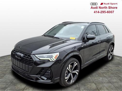 Mythos Black Metallic 2023 Audi Q3 45 S line Premium Plus