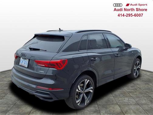 Mythos Black Metallic 2023 Audi Q3 45 S line Premium Plus