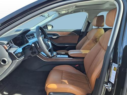 Black Metallic 2023 Audi A8 L 55 TFSI quattro Tiptronic