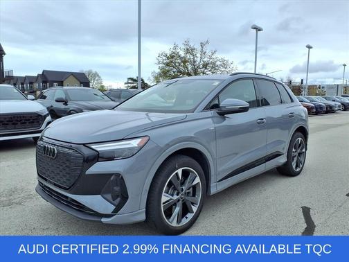Pebble Gray 2023 Audi Q4 e-tron Premium Plus 50 quattro