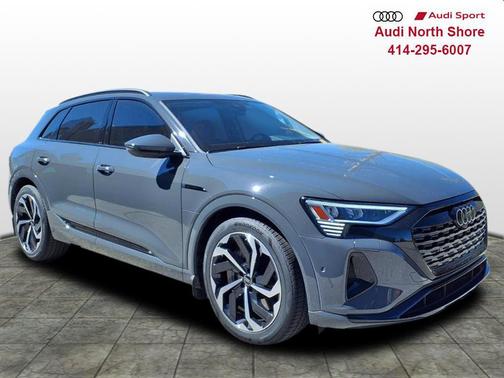 Magnet Gray 2024 Audi Q8 e-tron Premium Plus