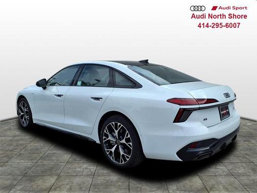 Glacier White Metallic 2026 Audi A6 Premium Plus quattro S tronic