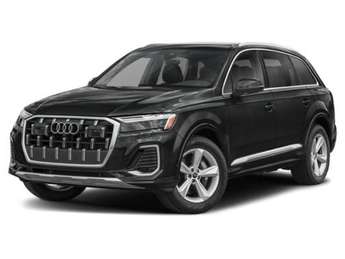 Glacier White 2025 Audi Q7 45 Premium Plus