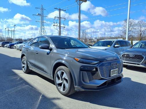 Gray 2025 Audi Q6 e-tron Premium Plus