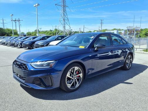 Navarra Blue Metallic 2024 Audi A4 45 S line Premium Plus