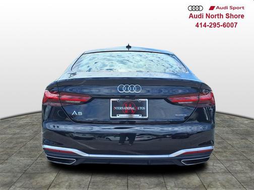 Mythos Black Metallic 2023 Audi A5 Sportback 45 S Line Premium