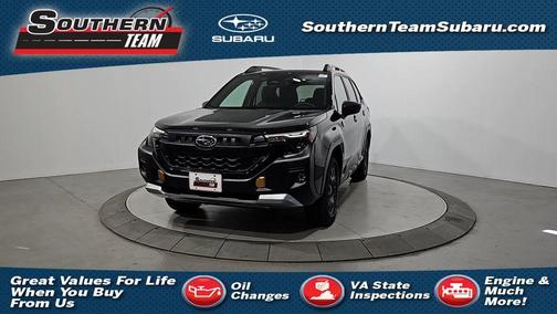 Crystal Black Silica 2026 Subaru Forester Wilderness