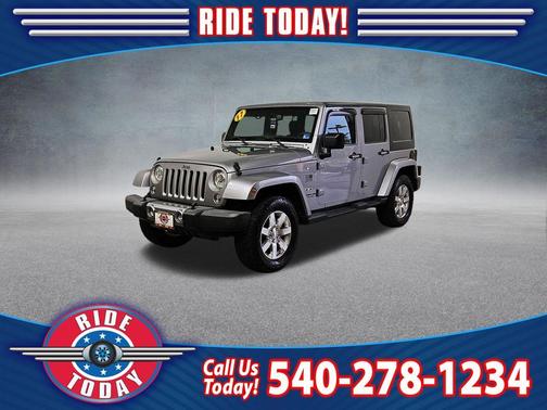 Billet Silver Metallic Clearcoat 2017 Jeep Wrangler Unlimited Sahara
