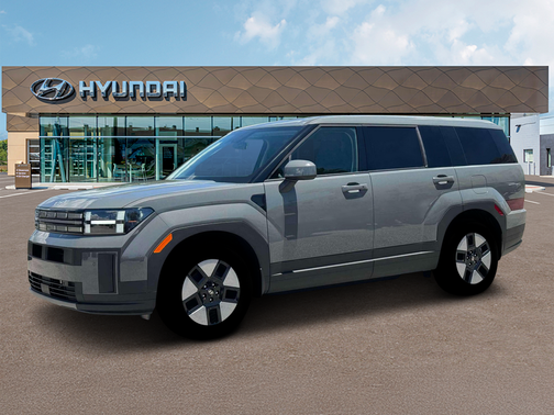 Hampton Gray 2026 Hyundai SANTA FE HEV SE