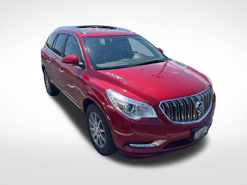 Crystal Red Tintcoat 2013 Buick Enclave Leather
