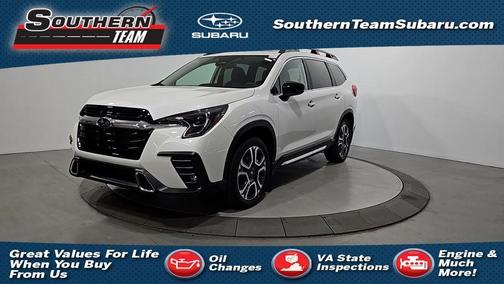 Crystal White Pearl 2026 Subaru Ascent Touring