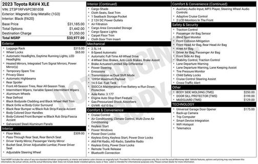 Lunar Rock 2023 Toyota RAV4 XLE