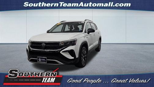 Pure White 2024 Volkswagen Taos 1.5T S