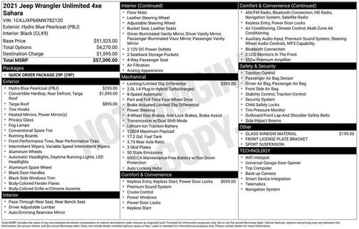2021 Jeep Wrangler Unlimited 4xe Sahara