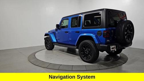 Hydro Blue Pearl 2021 Jeep Wrangler Unlimited 4xe Sahara