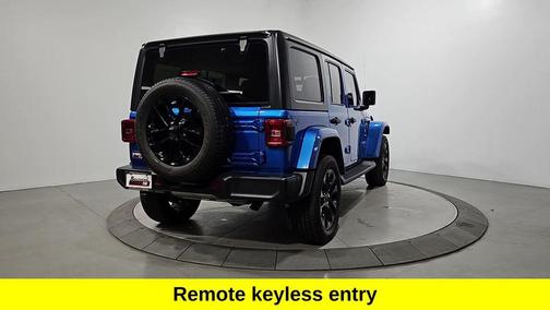 Hydro Blue Pearl 2021 Jeep Wrangler Unlimited 4xe Sahara