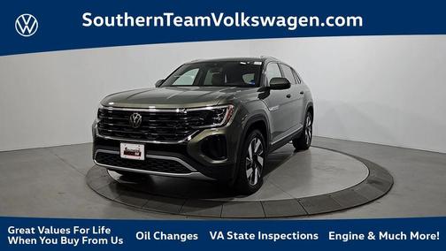 Avocado Green Pearl 2026 Volkswagen Atlas Cross Sport 2.0T SEL
