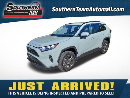 Gray 2023 Toyota RAV4 Hybrid XLE Premium