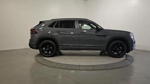 Pure Gray 2026 Volkswagen Atlas Cross Sport 2.0T SEL R-Line Black