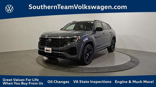 Pure Gray 2026 Volkswagen Atlas Cross Sport 2.0T SEL R-Line Black