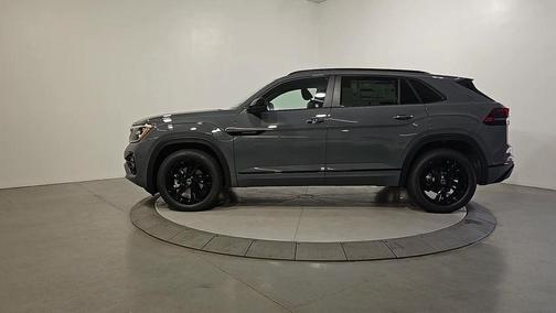 Pure Gray 2026 Volkswagen Atlas Cross Sport 2.0T SEL R-Line Black
