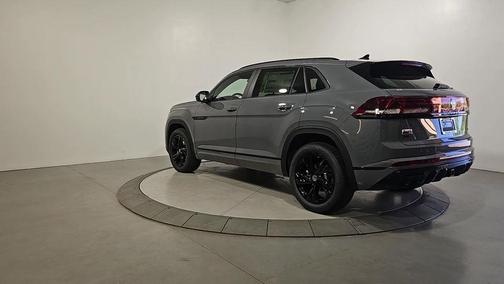 Pure Gray 2026 Volkswagen Atlas Cross Sport 2.0T SEL R-Line Black