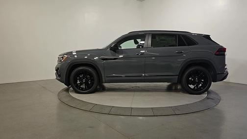 Pure Gray 2026 Volkswagen Atlas Cross Sport 2.0T SEL R-Line Black