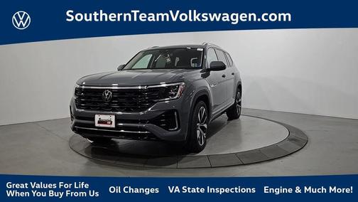 Pure Gray 2026 Volkswagen Atlas 2.0T SEL Premium R-Line