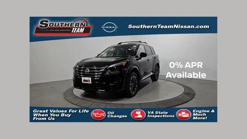 Black 2026 Nissan Rogue Platinum
