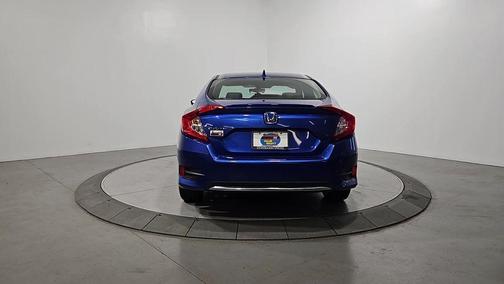 Blue 2020 Honda Civic EX-L