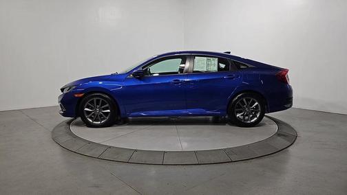 Blue 2020 Honda Civic EX-L