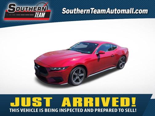 Red Metallic 2024 Ford Mustang EcoBoost Premium