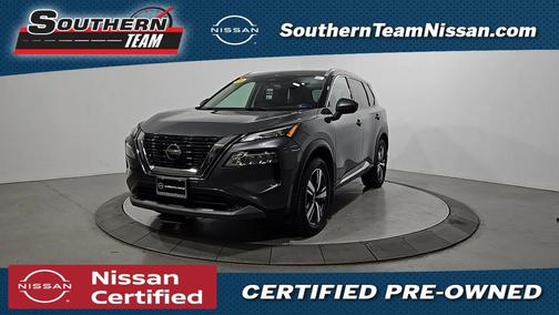 Gun Metallic 2021 Nissan Rogue SL