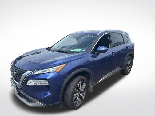 Caspian Blue 2021 Nissan Rogue SL